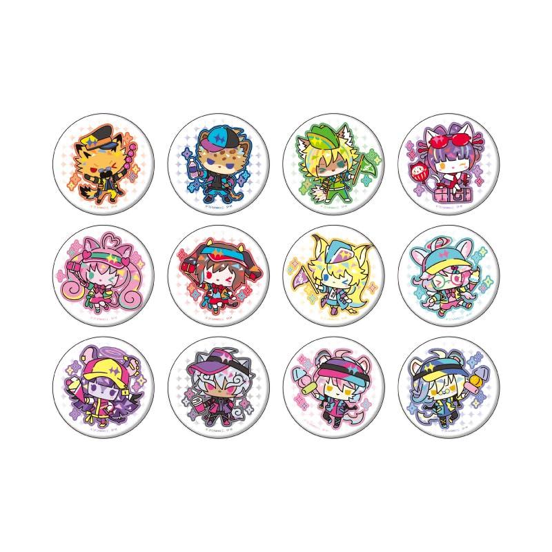 

SHOW BY ROCK 49 Барвиста Поп версія. [Оригінальна ілюстрація] Коробка значків на шпильці, 12 штук