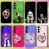 Art the Clown horror T-Terrifie Telefoonhoesje Voor Samsung S25,S24,S21,S22,S23,S30,Ultra,S20,Plus,Fe,Lite,Note,10,9,5G Zwarte Cover