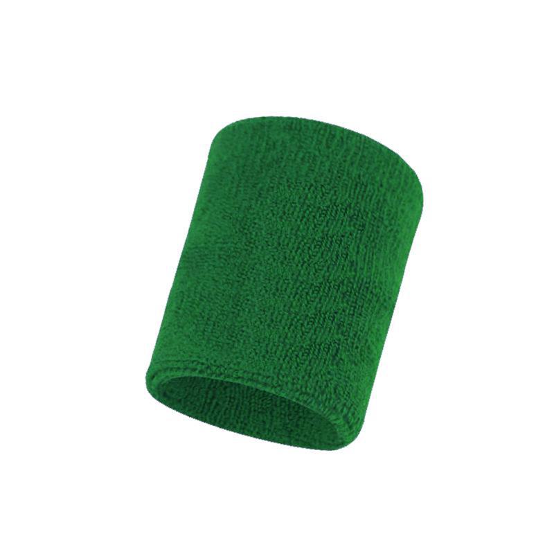 Solid Color Sweat-Absorbing Wristband for Sports & Fitness