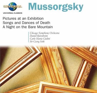 CD MUSSORGSKY, BARENBOIM, GIULINI, CSO - Bilder einer Ausstellung B000291402 US Klassik Gebraucht