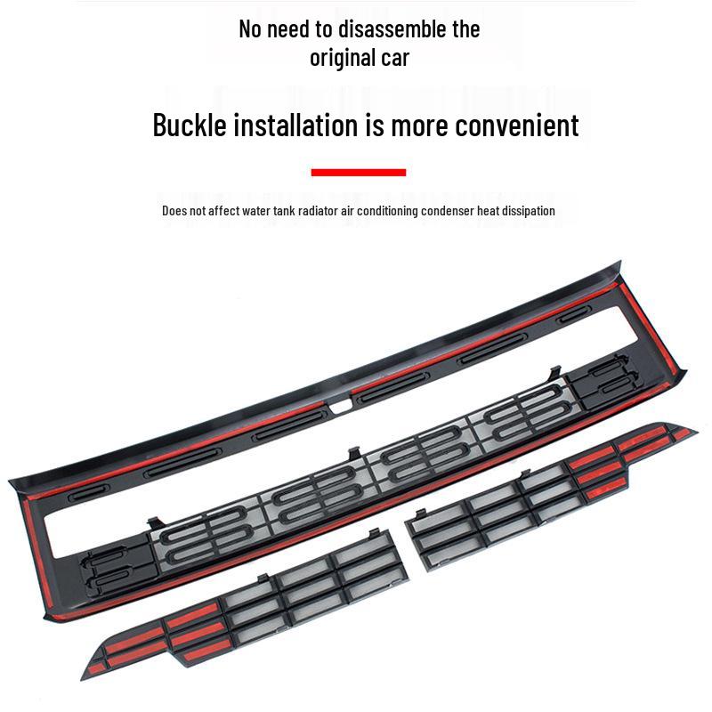 Fits 25 Jetour Shanhai T1 Models: Insect Net Radiator Grille, Easy Install, No Disassembly Needed.