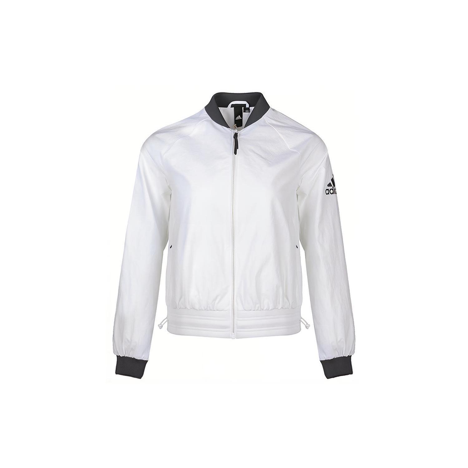 (WMNS) adidas Bomber Wv Fem Jacket White Women s DW4553 XS