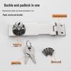 4-inch Hasp Lock for Cabinets and Drawers