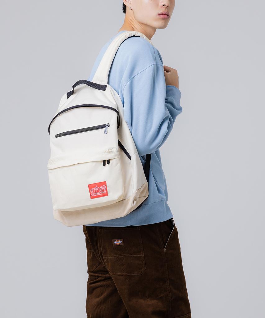 Manhattan Portage 1211 Big Apple Backpack L Ivory Suede