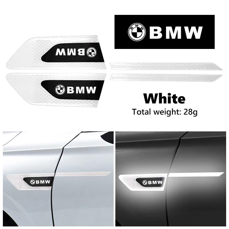 For BMW Car Fender Door Safety Anti-collision Protection Sticker Auto Body Reflective Strip M3 M5 X3 E93 F10 F20 F30 F40 F15 F25
