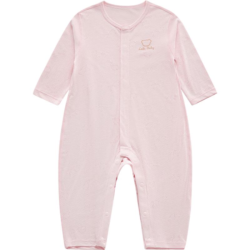 Labi Baby Summer Full-Snap Mesh Romper 80