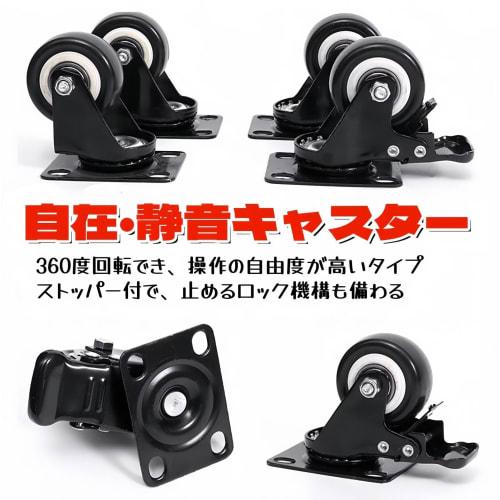 MIMIER Tool Cart with Casters, 3 Drawers, Black, 200kg Weight Capacity, Commercial Grade, Steel, 65.5cm Wide x 36cm Deep x 110.5cm High, Lockable, Sid