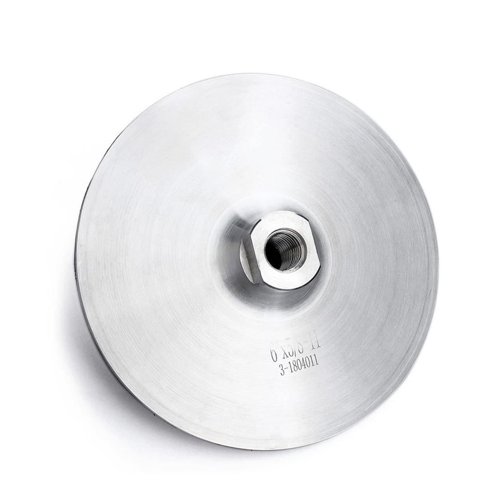 7 Inch Aluminum Backer Pad Hook and Loop Backing Pad Backing Holder 5/8-11 Polish Wheel Holder Pad