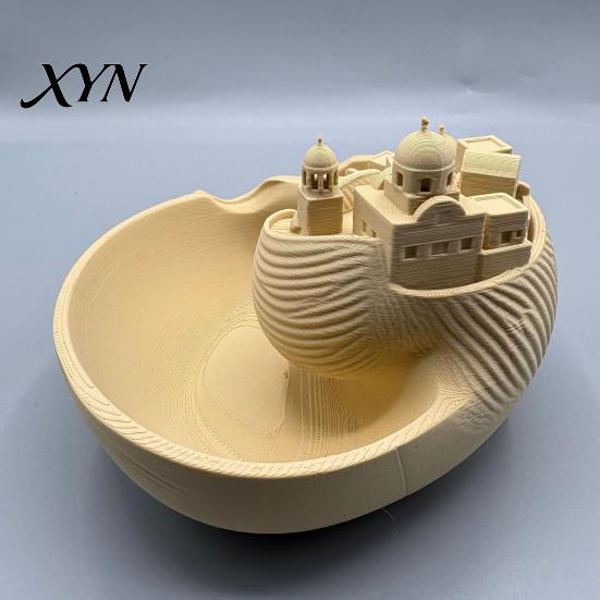 Dekorative Aufbewahrungsschale Muschelschale, Schreibtischschale, Exquisites Griechisches Kleines Schälchen Insel-Charme für Schlüssel Schmuck Münzen Mediterran Stil Schale