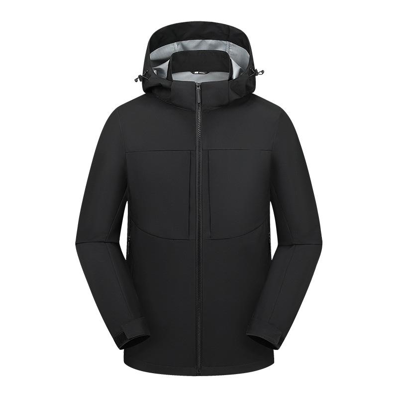 Men's Soft Shell Outdoor Jacket - High Quality Unisex Mountaineering & Cotton Outerwear