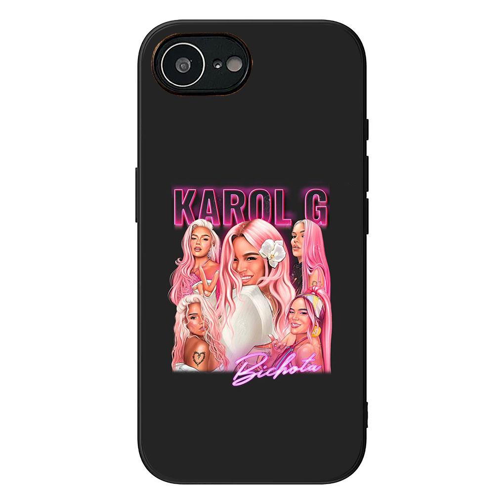 Soft Phone Cover for Apple iPhone 17 16 14 15 Pro Max Plus 15+ 16E XR ProMax Air Case Karol G Manana Sera Bonito Casing