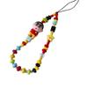 Cartoon Doll Beaded Phone Case Lanyard & Camera Keychain Pendant