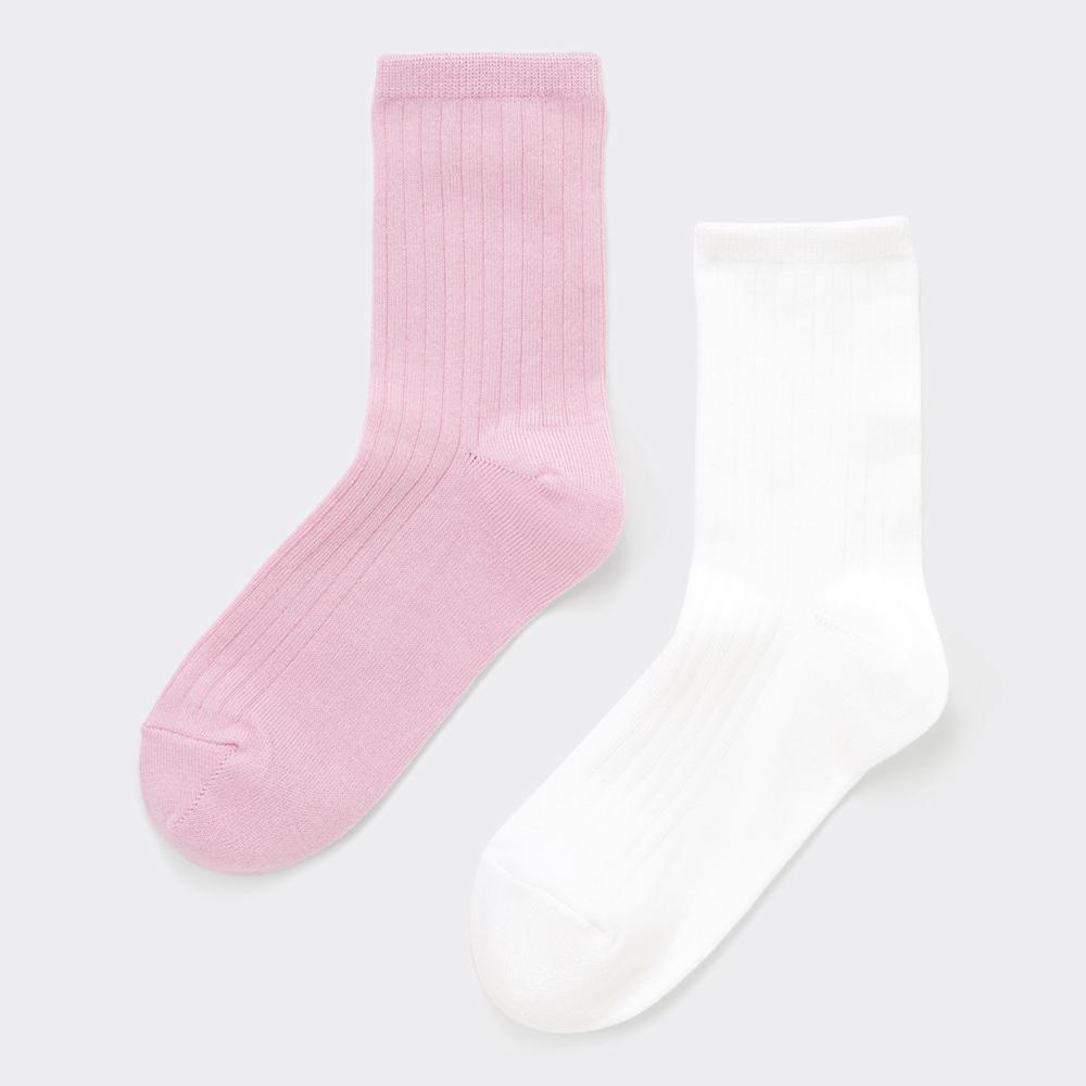 

GU KIDS Unisex Crew Socks Color 2P+E