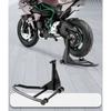 1/10 Kawasaki H2R Alloy Die Cast Motorcycle Model Vehicle Collection Sound and Light Off Road Autocycle Toys Car