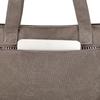 Bolsa Tote de Lona Color Sólida com Múltiplos Bolsos de Grande Capacidade Bolsa de Ombro Feminina Vintage para o Dia a Dia Bolsa Transversal