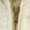 WOOLRICH 70s Vintage White Tag Mod coat XL Ivory TALON ZIP Men's Used