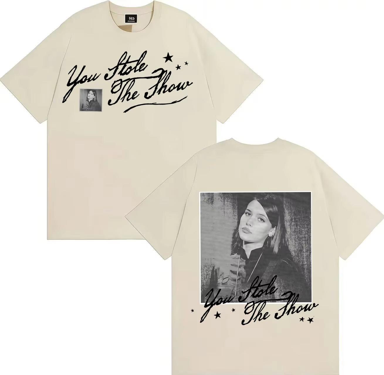 

Singer Sienna Spiro Album Tour Double Sided Print Tee Unisex Women TShirt Clothes Crewneck Short Sleeve T Shirt Unisex L