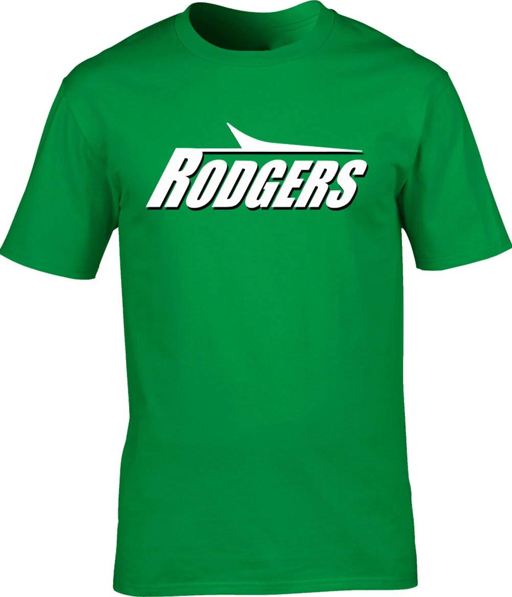 Aaron Rodgers Logo Jersey Shirt T-Shirt XXL