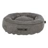 Dog Basket - TRIXIE - VITAL LENNOX - Chenille Fabric - Ø 50 Cm - Grey