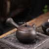 Lateral Handlebar Purple Pottery Teapot Ceramic Household Pot Kung Fu Tea Set Pure Teapot Teapot for Tea Puer Tea Kettle