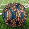 1pc One Piece Football Soccer Ball Size 5 Indoor Soccer Ball Fashion Colorful Backyard Game -Great For Sports Fans Gift HE68
