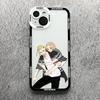 Tokyo Revengers Anime Phone Case For iPhone 16 15 14 13 12 11 Pro Max XS X XR 7 8 SE Covers Transparent Fundas