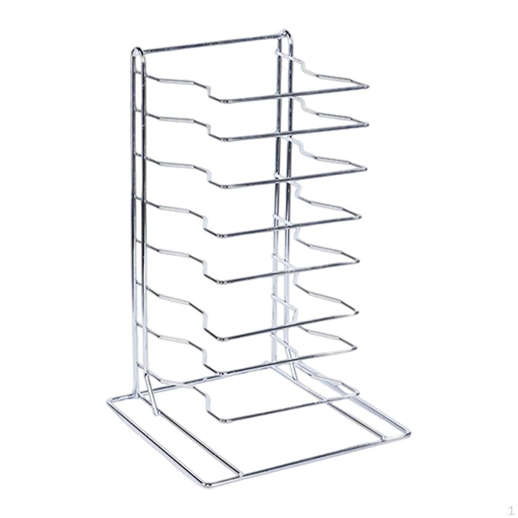 Pizza Rack Cooling Catering Storage Camping Restaurants Organizing Space Saving Heavy Duty