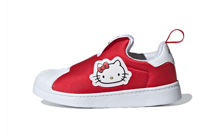Adidas Superstar 360 Hello Kitty Vivid Red Cloud White Core Black PS GY9211 35
