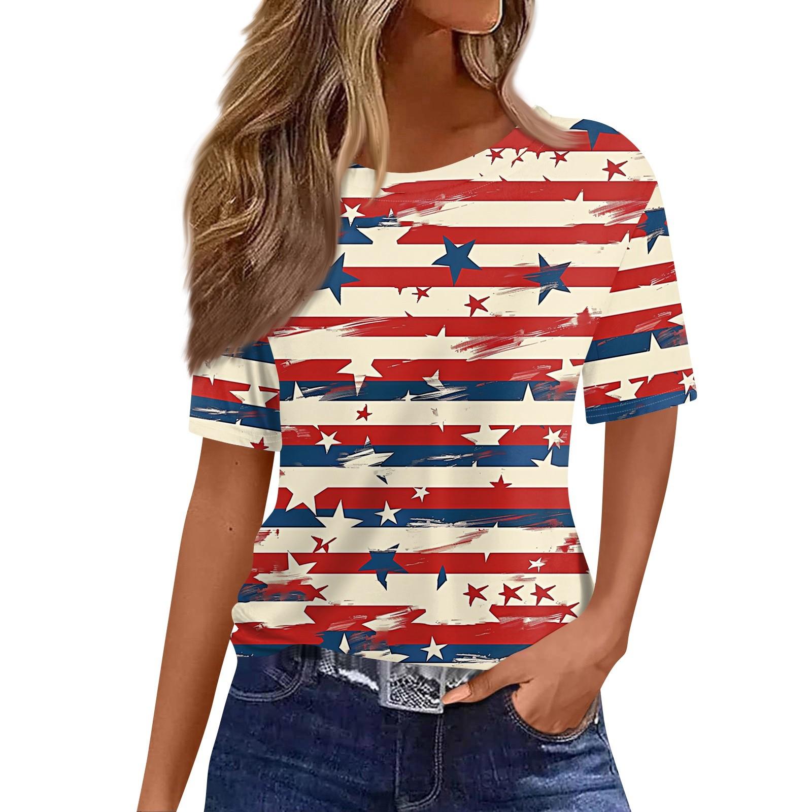 

Женский модный повседневный свитер с коротким рукавом и круглым вырезом XL арбуз красный