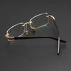 New Trend Frameless Reading Glasses Anti Blue Light Metal Presbyopia Eyewear Diopter +1.0 To +4.0 Fashionable Cut Edge