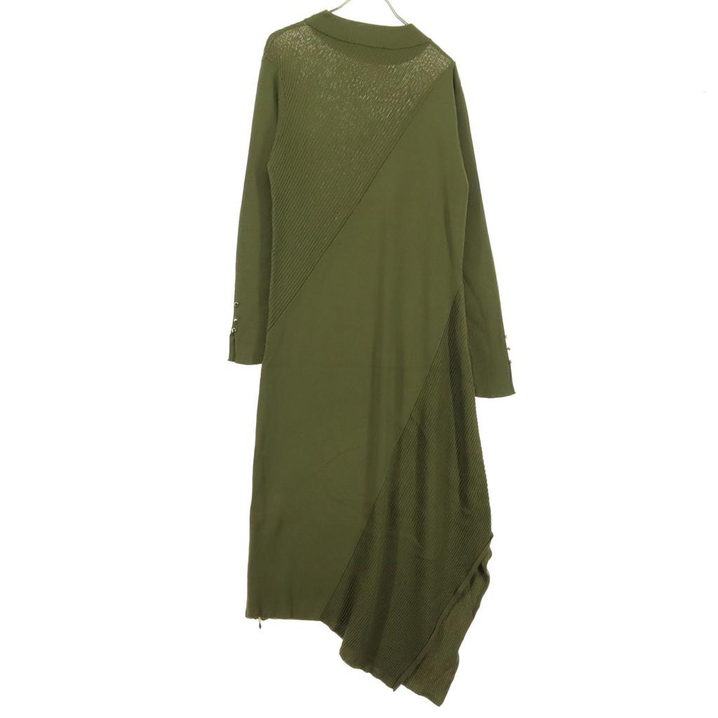 LOVELESS Langarm Strick Langkleid 34 grün Damen Gebraucht