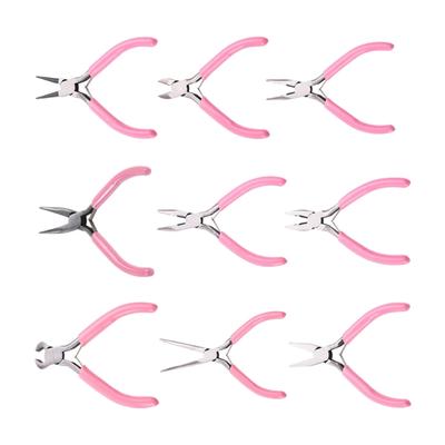 Heavy Duty Pink Crafting Pliers Featuring Reinforced Steel Construction Flexible Jaw Design Suitable For DIYer Projects