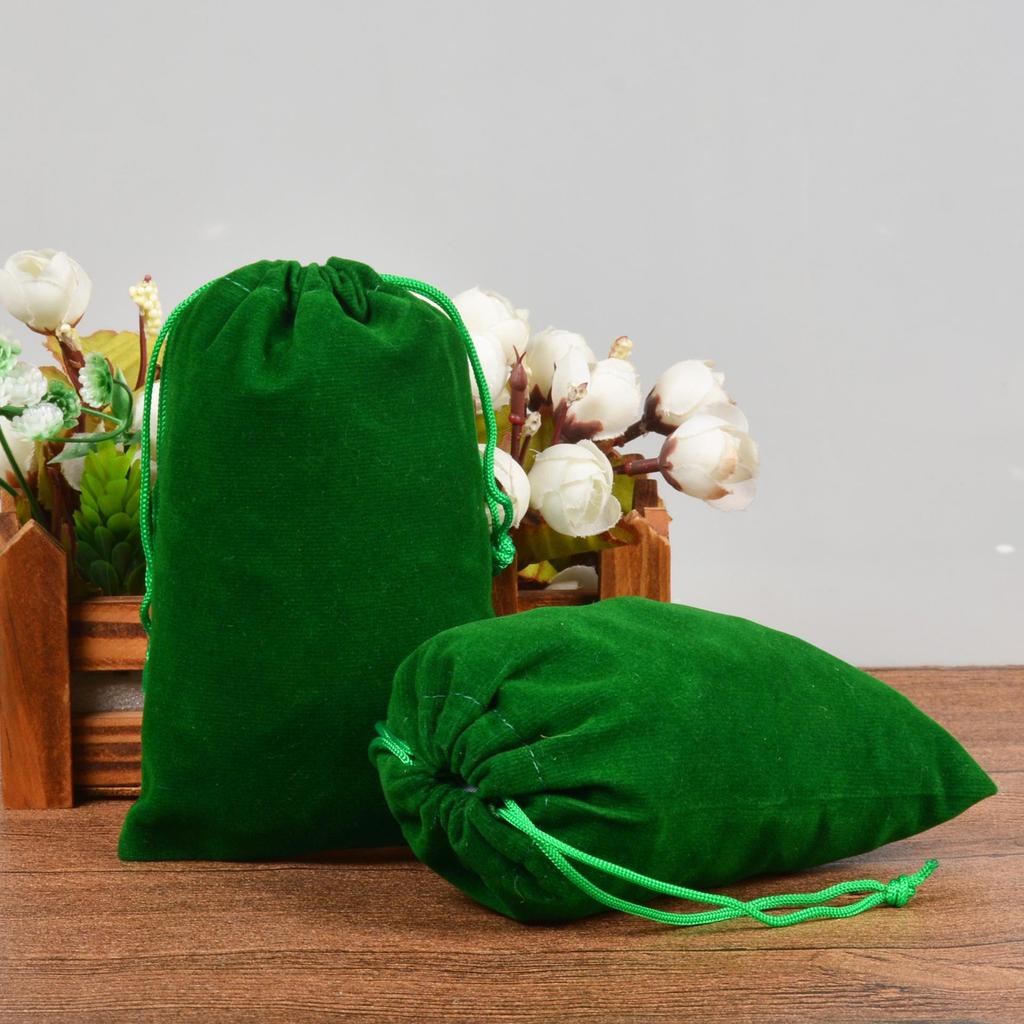 Velvet Drawstring Jewelry & Earphone Storage Bag
