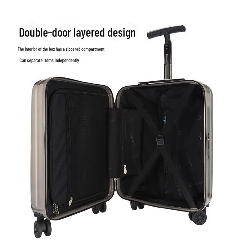 Diplomat HM-23102 Hard-Shell Carry-On Suitcase