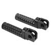 Motorcycle Front Footpegs Footrests Pedals CNC Aluminum Alloy Replacement for CFMOTO 650NK 400NK 250NK 150NK 650MT 800MT Black