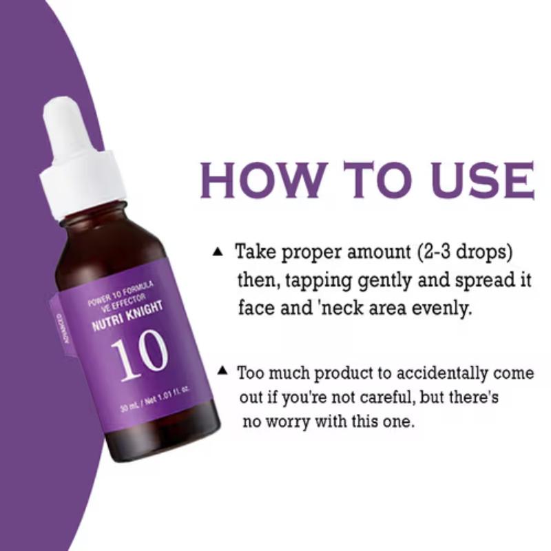 It's skin Power 10 Formula VE Effector Nutri Knight Serum 30ml
