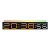 Creative LED Sound-Activated Alarm Clock with Tabletop Design 5517