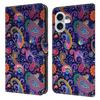 For iPhone 16 Wallet Case Pattern Printing Stand Leather Flip Phone Cover