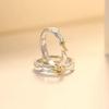 Sun and Moon Tonghui Couple Ring Ring A pair of new niche design sense birthday gift girlfriend male adjustable