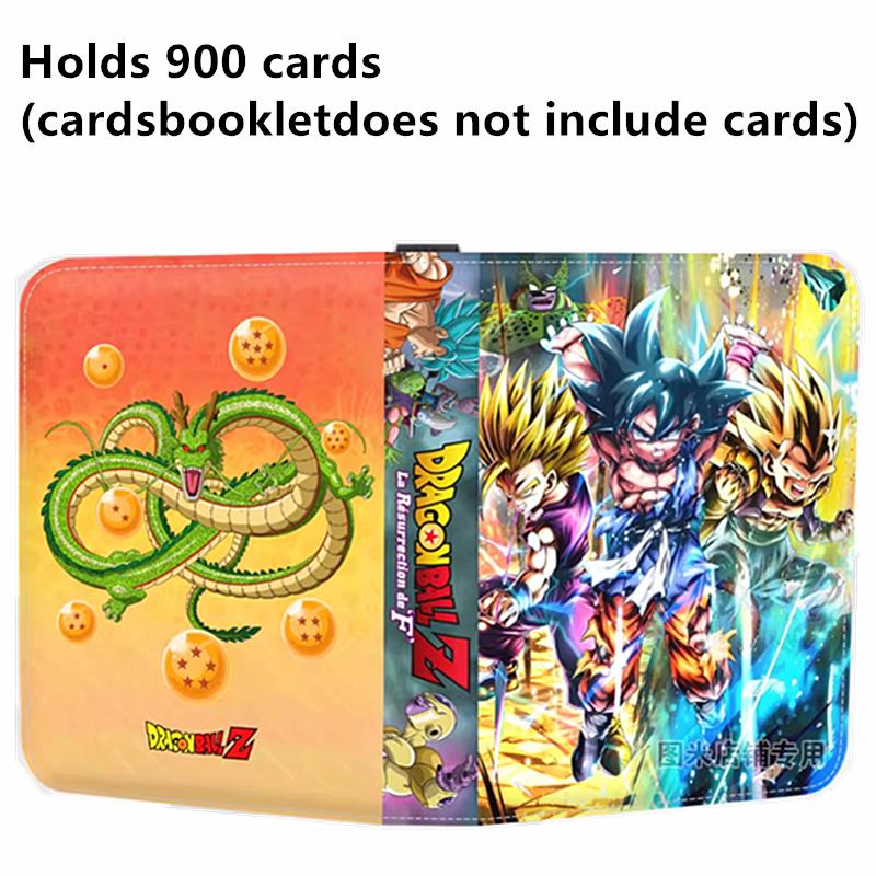 Cards Album Book 400900Pcs Anime Map Letter Holder Binder Action HD Collection Cards Protector Folder Gifts