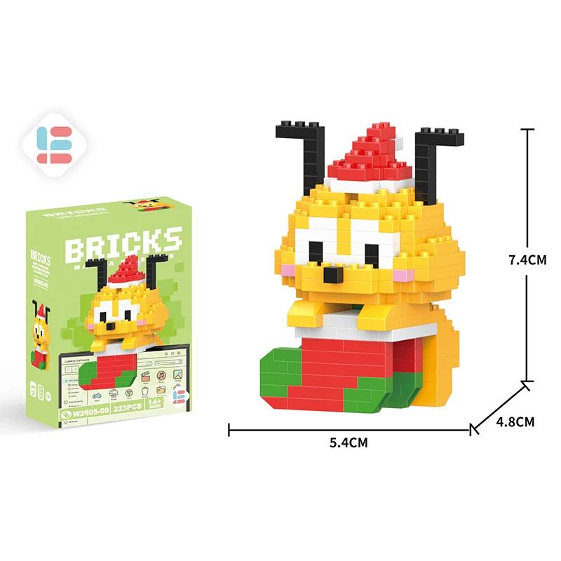 

Дисней Аніме Принцеса Будівельні Блоки Стіч Міккі Маус міні Екшн іграшкові Фігурки Блоки Іграшки Цеглини Конструктор Іграшки Дитячі Подарунки With Box