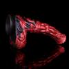 NSFU Animal Horse Dildo with Sucker Silicone Red&Black Fake Penis Long Anal Plug Orgasm Masturbator Sex Toys For Women Men