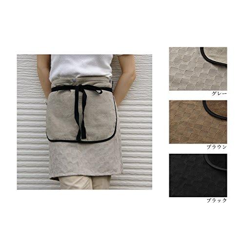 [Imabari Towel] Garcon Apron S (Black)