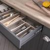 VEVOR 6 Pairs of 355.6mm Drawer Slides Side Mount Rails, Heavy Duty Full Extension Steel Track