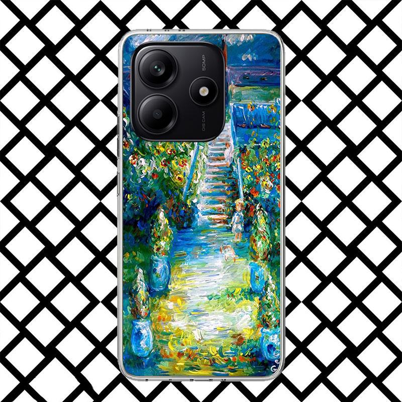 Claude Monet Print Phone Case for Xiaomi Redmi Note 15 14 14S 13 12 12S 11 Pro Plus 11E 11T 11S 10S 5G Soft Cover Fundas Redmi N