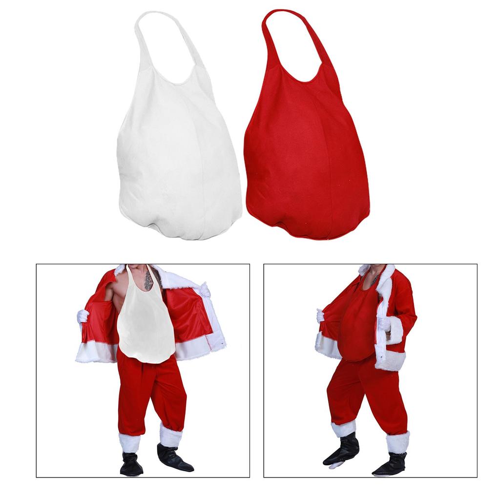 Christmas Christmas Fake Belly Unisex for Party Supplies Halloween Cosplay
