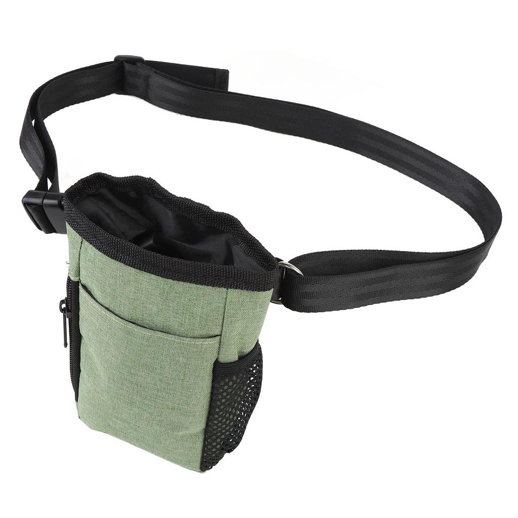 Portable Dog Training Treat Pouch Multifunction Oxford Cloth Doggy Treat Snack Bag for Outdoor Walki