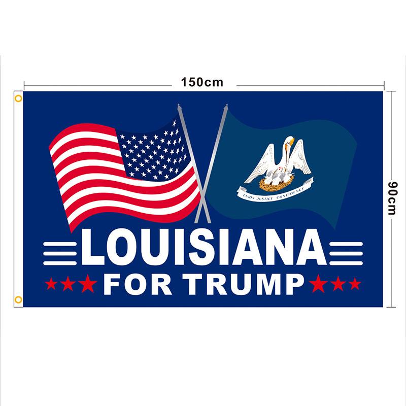 US Supports Trump's Victory Flag, US State Flag