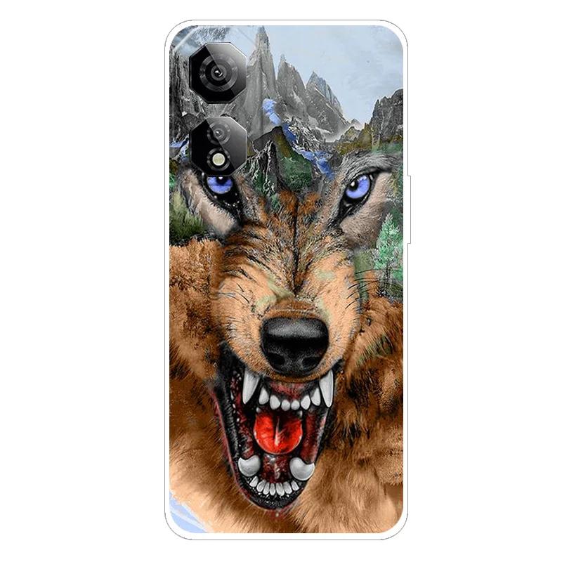 Für ZTE nubia Neo 2 Klare Hülle Z2352N Cartoon Cooles Silikon Handyhülle Für Nubia Neo 5G 8150N Transparenter Weicher TPU Schutz