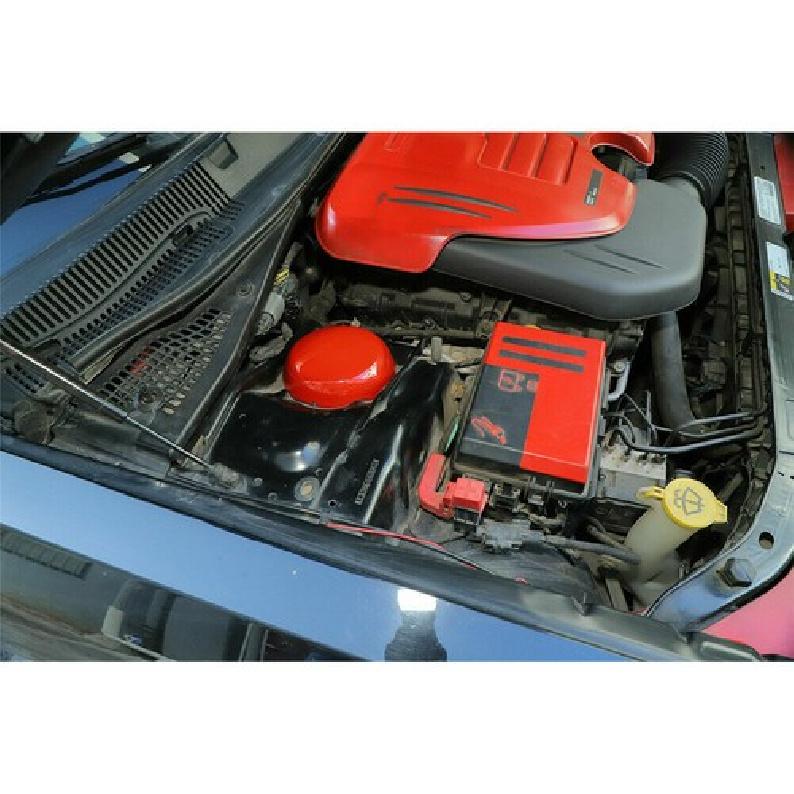 Červený ABS kryt zavěšení motorového prostoru pro Dodge Challenger Charger 2009-21